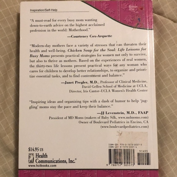 🍁🍁Chicken Soup for the SouL : life lessons for new moms​​ - Picture 2 of 2